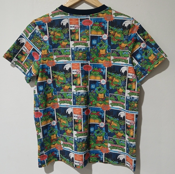 TMNT × Andy & Evan Comic Book Print Tee, Multicolor Kids Size: 12 - Picture 6 of 9